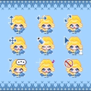 【格安企画】可愛いマウスカーソル15種類1000円～作成します★