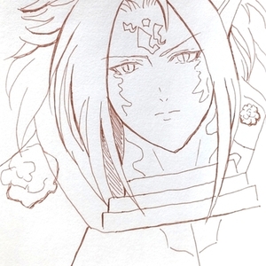 【一発描き】アナログ線画アイコン・一枚絵描きます。（オリキャラ可）