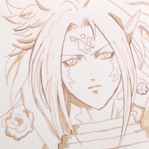 【一発描き】アナログ線画アイコン・一枚絵描きます。（オリキャラ可）