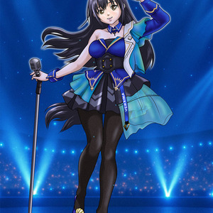 写真からSNS用アニメ風アイコン制作します【背景ありOK】