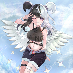 【１枚絵、配信用サムネ、キャラデザ、立ち絵等】