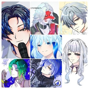 アイコンから腰上までのイラスト描きます！！！【商用利用◎】