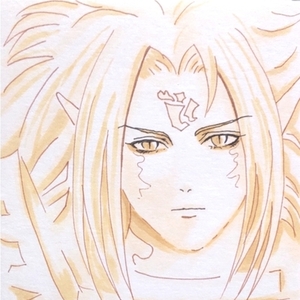 【一発描き】アナログ線画アイコン・一枚絵描きます。（オリキャラ可）