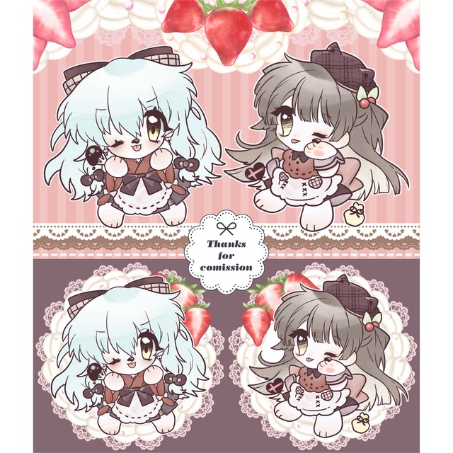 ちびキャラ・デフォルメキャラクター　おまかせ