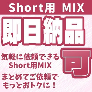 【即日納品可】サクッと依頼してサクッと納品されるShort用MIX