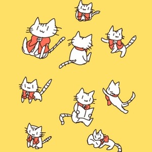 ゆるい猫を描きます