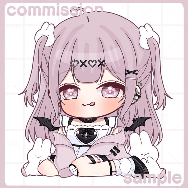 デフォルメイラスト制作