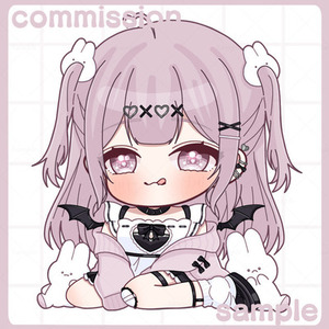 デフォルメイラスト制作