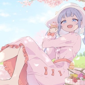 女の子イラストの制作