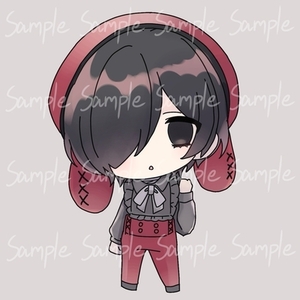 【創作グッズにも◎】SDキャライラスト製作承ります