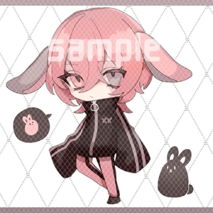 【創作グッズにも◎】SDキャライラスト制作いたします