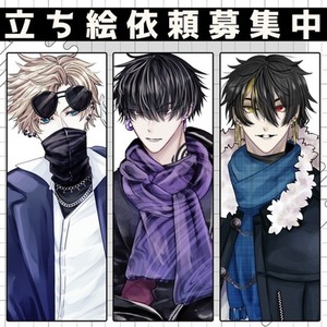 【1週間以内納品可能】TRPG立ち絵制作