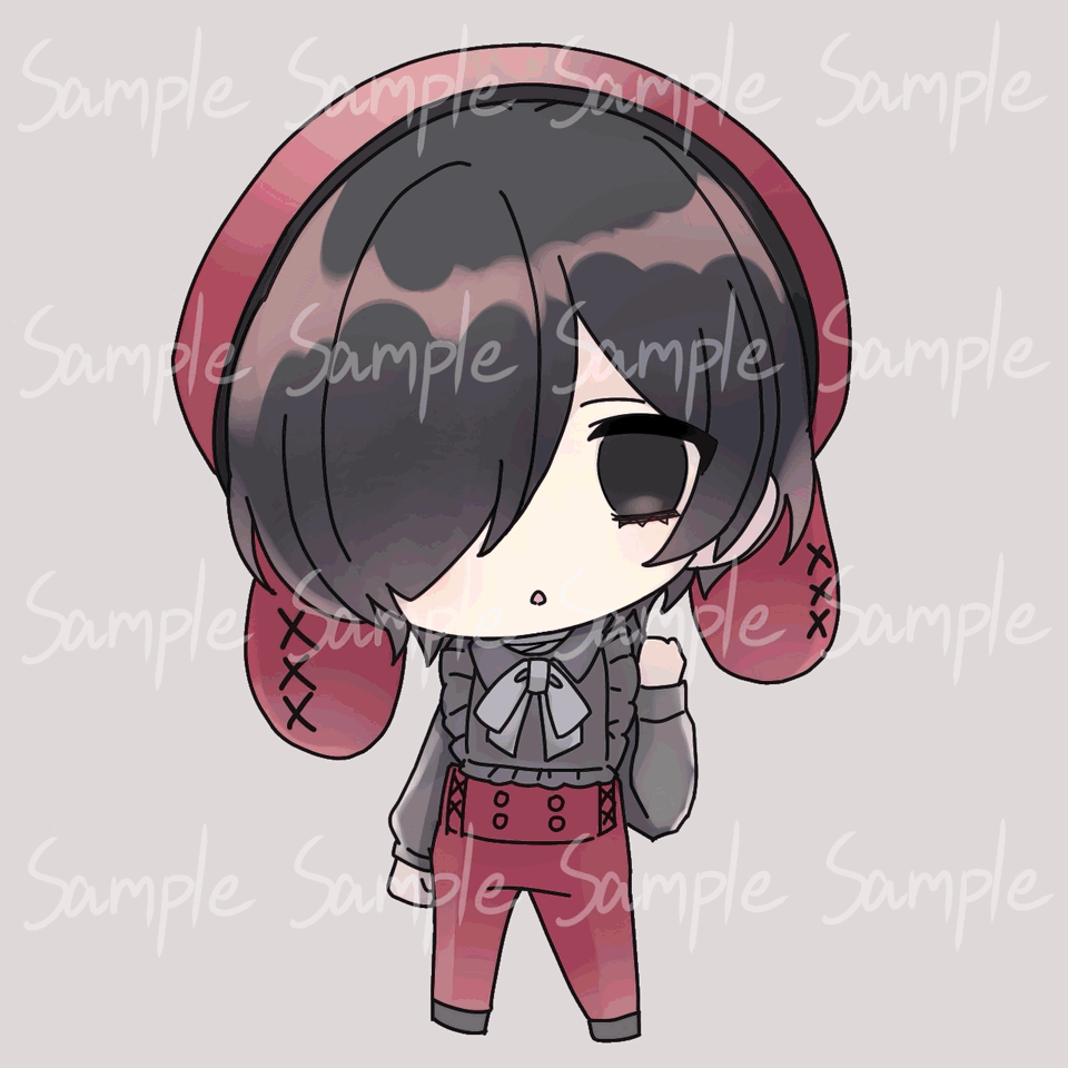 【創作グッズにも◎】SDキャライラスト製作承ります