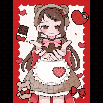 【量産】バレンタイン🧸ループアニメーション