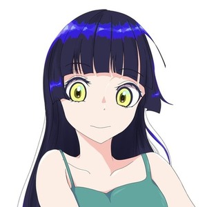 顔アップイラスト正方形☆ラフのリテイク3回