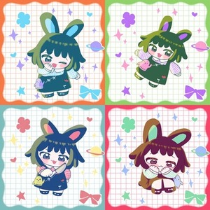 【表情差分】アイコンイラスト・ミニキャラ・SDイラスト