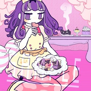 一枚絵制作【小物・背景付き】