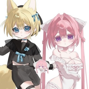 かわいい等身イラストを制作します