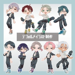 【受付中】デフォルメ(SD)イラスト制作