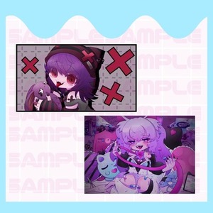 デフォルメの1枚イラスト制作