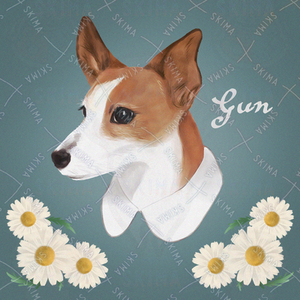 ペットのイラストを描きます