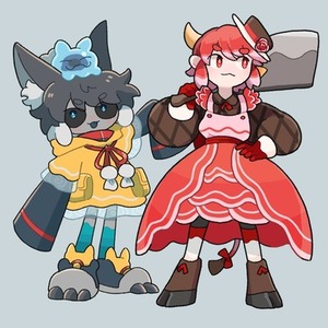 キャラデザ ＋ イラスト作成