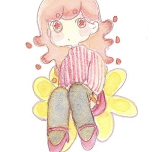 ゆるくてポップな水彩画