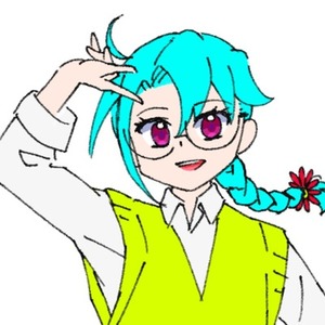 TRPG立ち絵(胸上・差分3種)