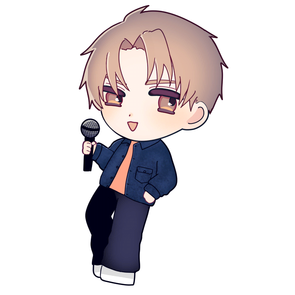 キャラクターアニメーションGIF制作｜瞬き・表情・簡易動作