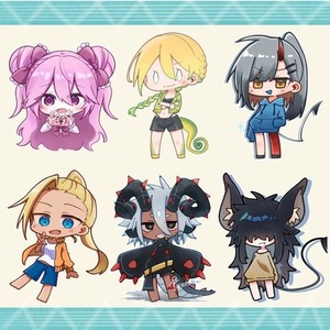 Image of Creation of chibi chara illustrations