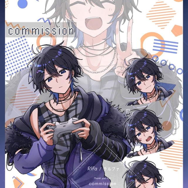 Creation of character illustrationsの商品画像5枚目