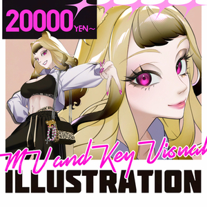 【MV・表紙】デザイン視点で魅せる！スタイリッシュな一枚絵制作