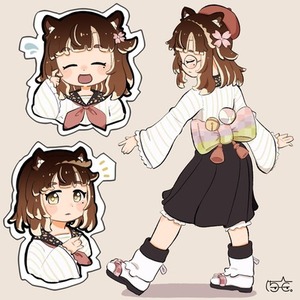 【VRChat・配信等】アバターの魅力を引き出す立ち絵＋アイコン