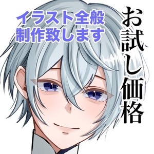 【お試し価格‼️】イラスト全般制作致します