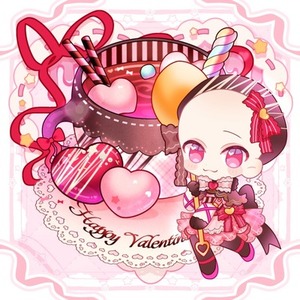 バレンタイン量産イラスト