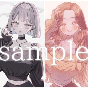 立ち絵/一枚絵/アイコンなど イラスト全般制作いたします！