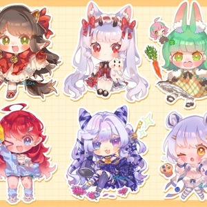 【セール中】かわいいSDイラストのミニキャラ描きます！