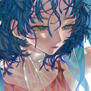 世界観を大切にした背景込みの一枚絵描きます