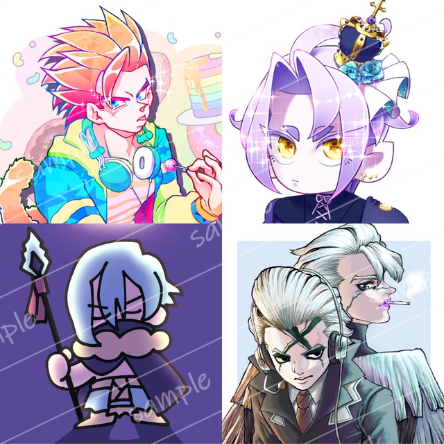 SNSアイコン（オリジナル、版権、うちの子）