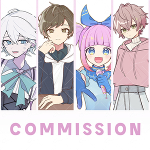 【商用利用料込】サムネ︎✿立ち絵︎✿描きます