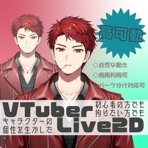 高可動◎VTuber：Live2Dモデリング