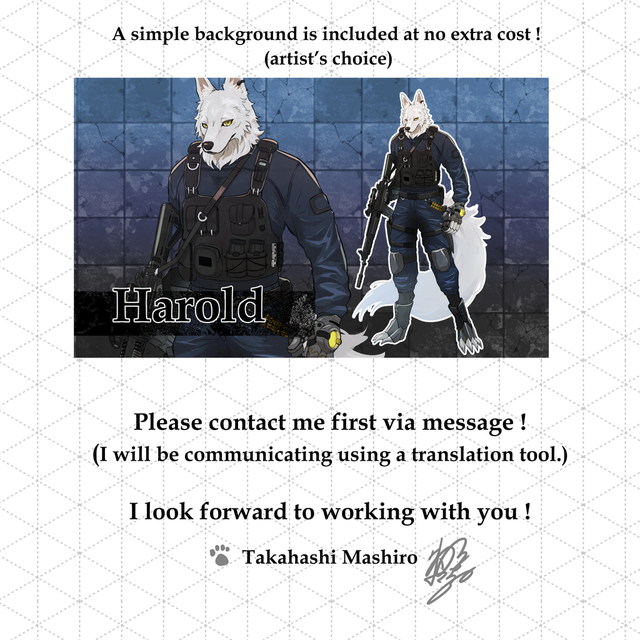 Character Illustration (Beastfolk OK) 的商品圖片第 4 張