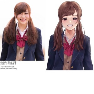 2月は半額☆似顔絵やキャライラストの制作