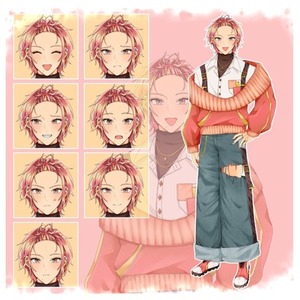 【表情差分対応◎】IRIAMやゲーム制作用の立ち絵をお作りします！