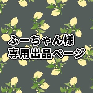 ふーちゃん様専用出品ページ