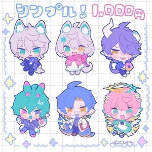 シンプルミニキャライラスト描きます！