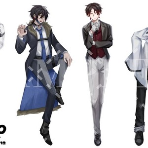 TRPG用 全身立ち絵