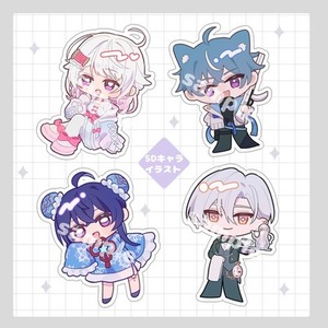 SDキャラ描きます