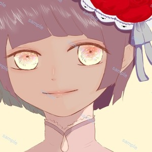 やわらか塗り｜SNS用アイコンイラスト制作