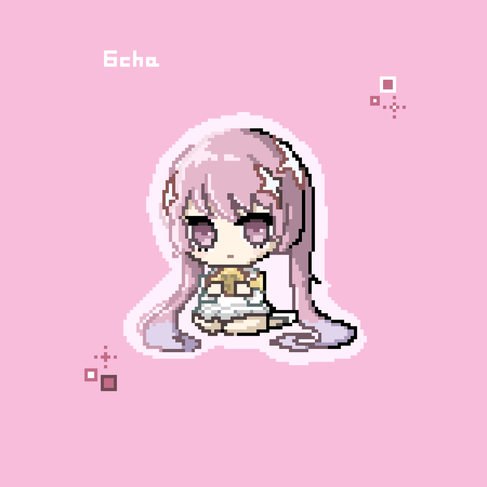 ぱちぱち瞬きが可愛い/ドット絵キャラクター制作します